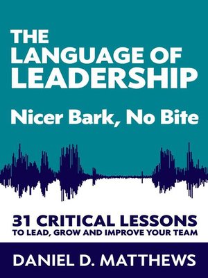 cover image of The Language of Leadership
